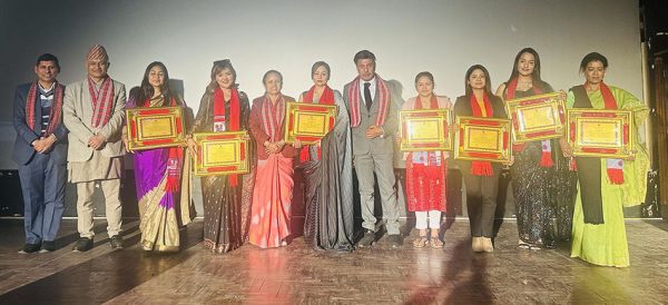 महिला दिवसका अवसरमा सात महिला चलचित्रकर्मी सम्मानित