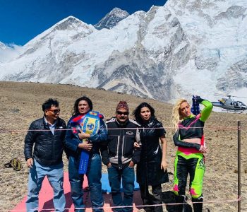 कालापत्थरमा पहिलोपटक अन्तर्राष्ट्रिय रेस्लिङ प्रतियोगिता सम्पन्न – नेपालको पहिलो महिला रेस्लर भगवती खड्का विजयी
