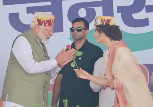 लोकसभा चुनाव २०२४: कंगना रनौतले मण्डीमा प्रधानमन्त्री नरेन्द्र मोदीलाई स्वागत गरिन्