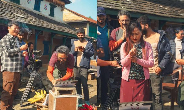 सुरुभयो दया र रिश्माको ‘रिमै’को छायांकन