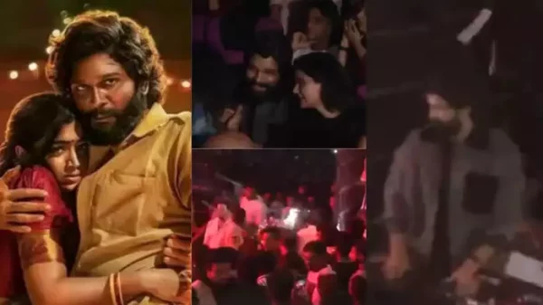 अभिनेता अल्लु अर्जुन पक्राउ