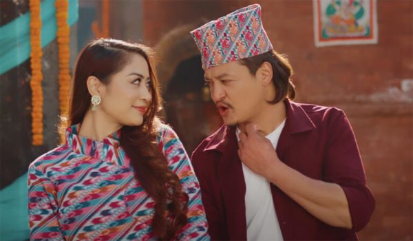 ‘रंगी’को पहिलो गीतमा सलोन र नम्रताको गज्जब नृत्य