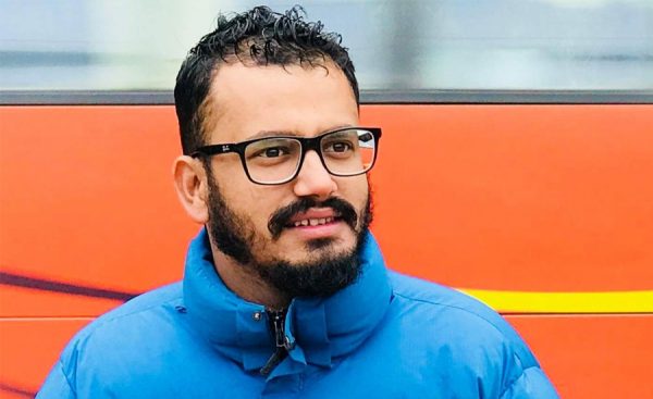 ‘झरीपछिको इन्द्रेणी’ निर्देशन गर्दै ‘पाँडे’